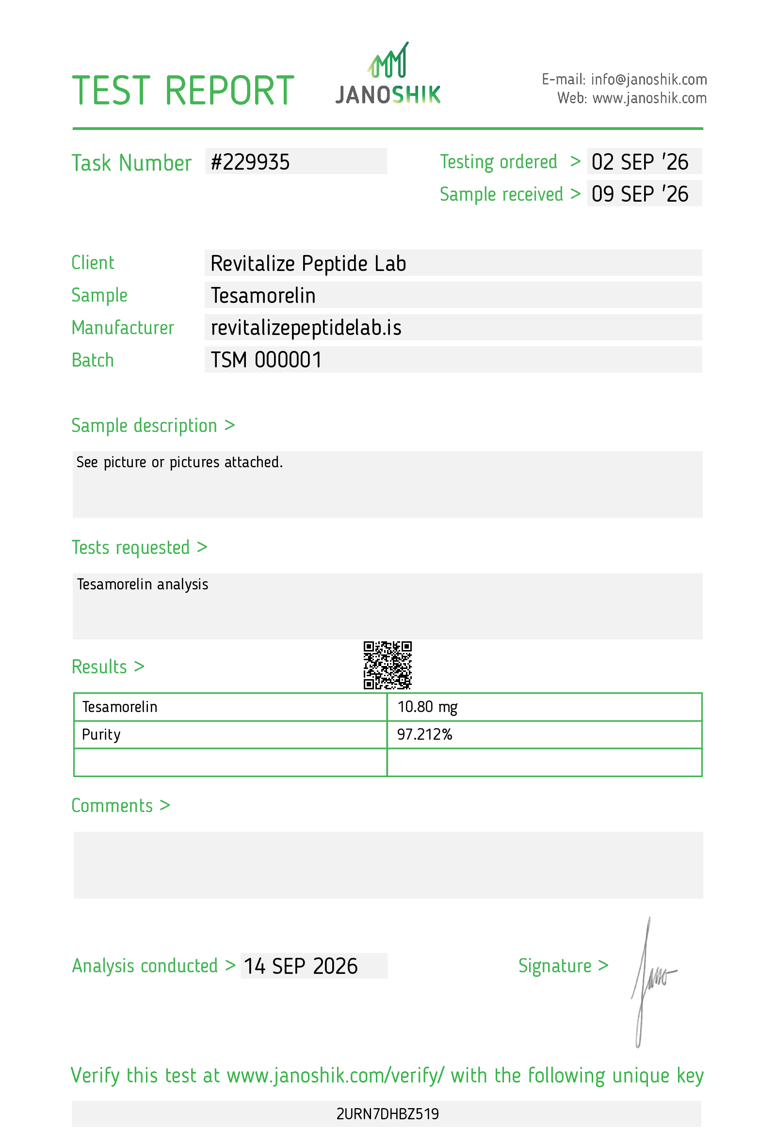 Tesamorelin - Image 2